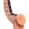 Cock Gear Gates of Hell Chastity Device - Black/Silver