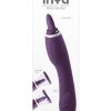 Inya Triple Delight Rechargeable Silicone Vibrator - Purple