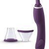 Inya Triple Delight Rechargeable Silicone Vibrator - Purple