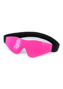 Electra Play Things PU Leather Blindfold - Pink