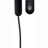 Master Series 28X Dark Chain Rechargeable Silicone Remote Control Urethral Sounding Chain - Black/Red