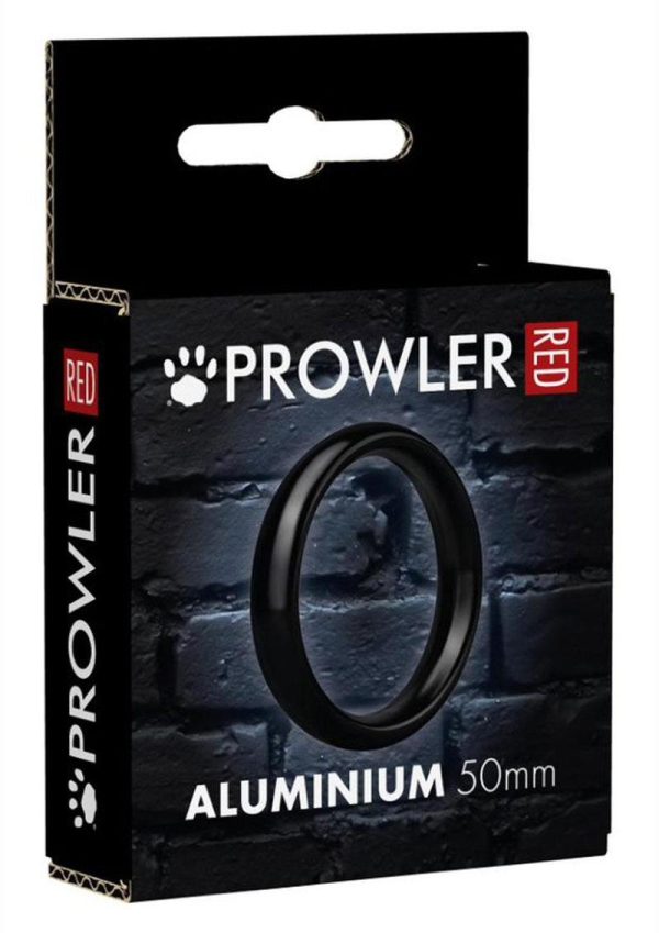 Prowler RED Aluminum Cock Ring 50mm - Black