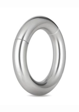 Prowler RED Stainless Steel Magnetic Cock Ring 38mm - Silver