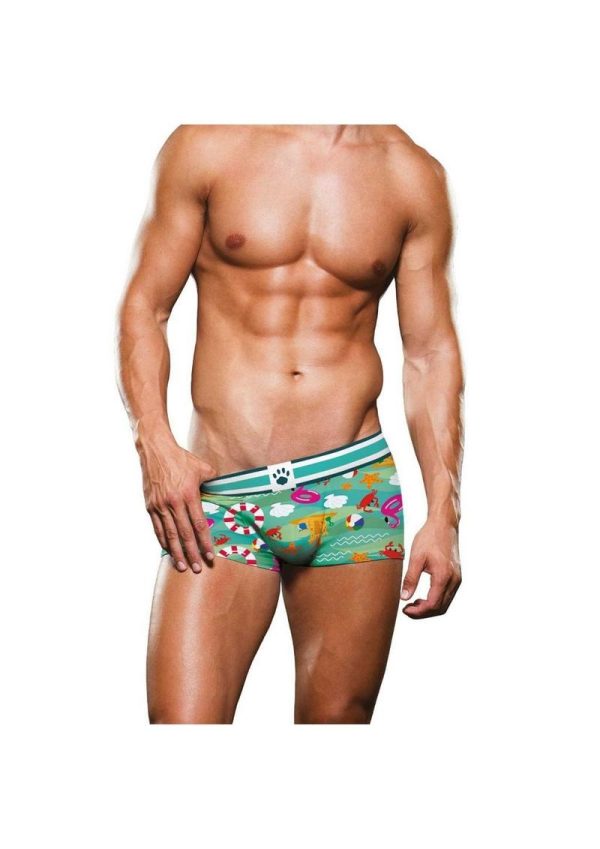 Prowler Beach Trunk - Large - Aqua