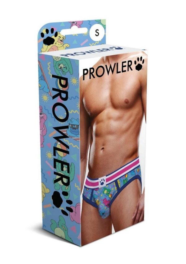 Prowler Beach Bears Open Brief - Medium - Blue