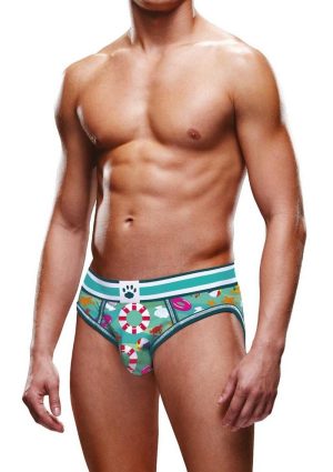 Prowler Beach Open Brief - XXLarge - Aqua