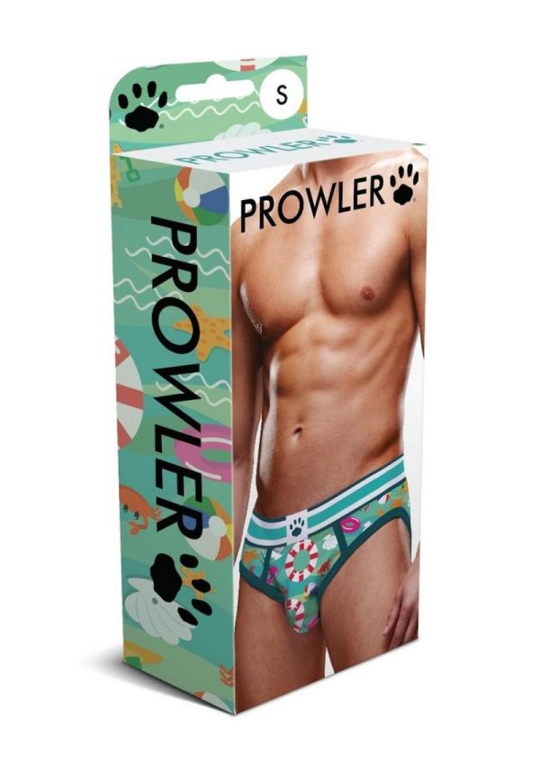 Prowler Beach Open Brief - Medium - Aqua