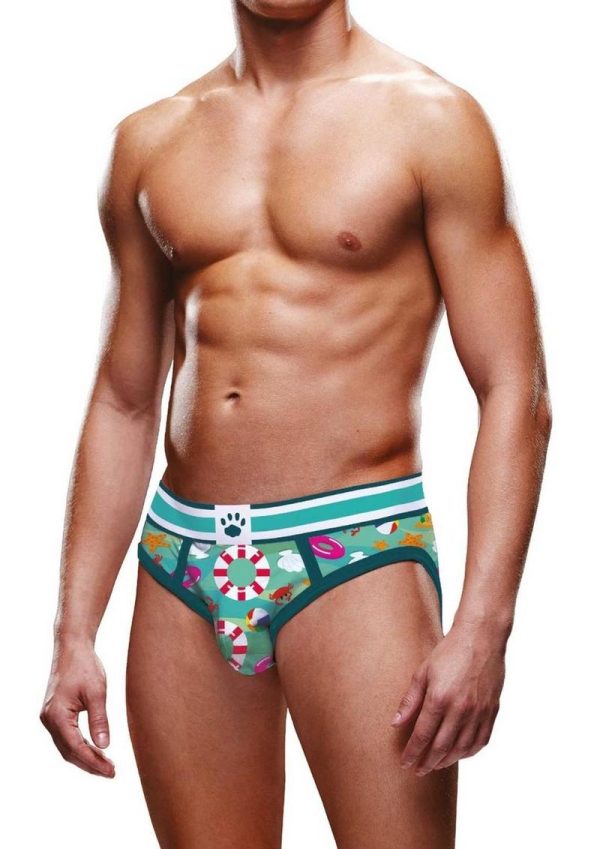 Prowler Beach Brief - Large - Aqua