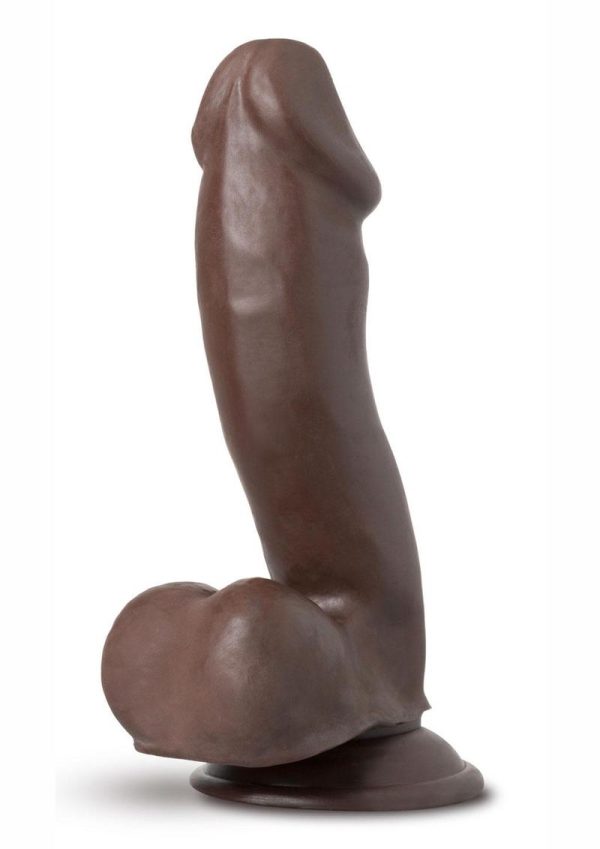 Au Naturel Troy Dildo 6in - Chocolate