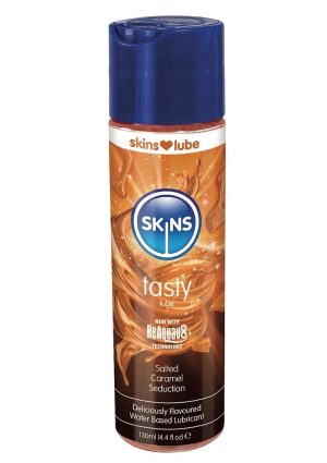 Skins Salted Caramel Water Based Lubricant 4.4oz