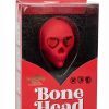 Naughty Bits Bone Head Rechargeable Silicone Massager - Red