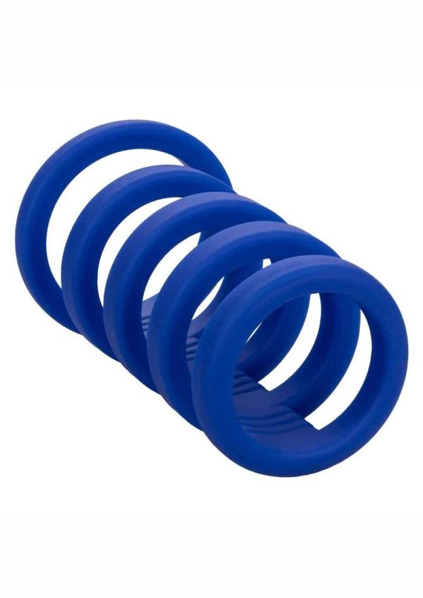 Admiral Xtreme Silicone Cock Cage - Blue