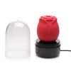 Inmi Bloomgasm Enchanted Rose Rechargeable Silicone 10X Clitoral Stimulator - Red