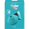 Sugar Pop Jewel Rechargeable Silicone Clitoral Stimulator - Teal