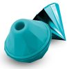 Sugar Pop Jewel Rechargeable Silicone Clitoral Stimulator - Teal