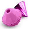 Sugar Pop Jewel Rechargeable Silicone Clitoral Stimulator - Pink
