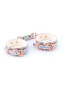 Cosmo Bondage Wrist Cuffs - Rainbow