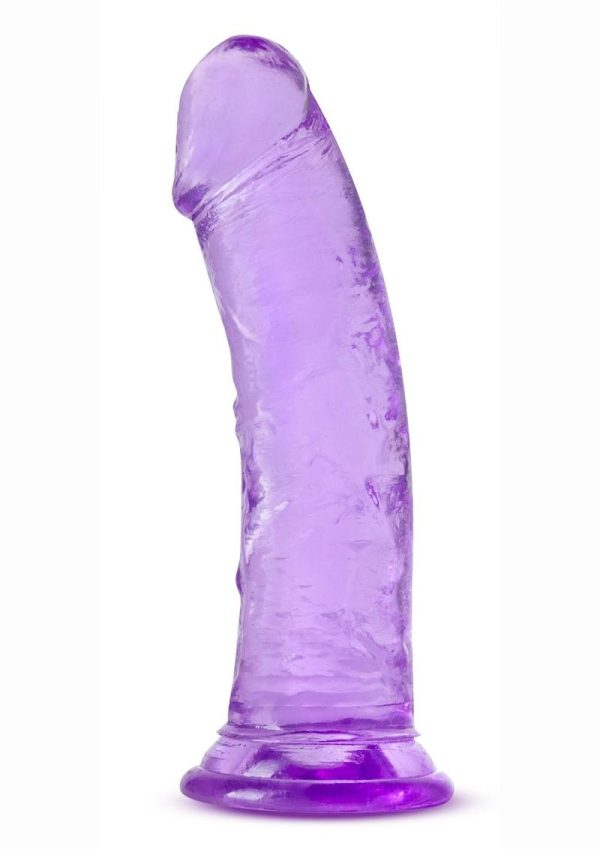 B Yours Plus Roar n` Ride Realistic Dildo 8in - Purple