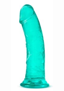 B Yours Plus Roar n` Ride Realistic Dildo 8in - Teal