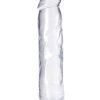 B Yours Plus Thrill n` Drill Realistic Dildo 9in - Clear