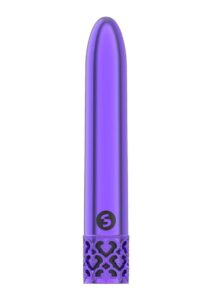 Royal Gems Shiny Rechargeable Bullet - Purple