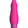 Royal Gems Sparkle Silicone Rechargeable Bullet - Pink