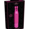 Royal Gems Twinkle Silicone Rechargeable Bullet - Pink