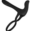 Enhancer The Ultimate Lover Rechargeable Silicone Couples Cock Ring - Black