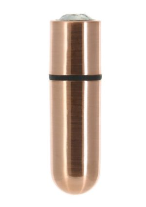 PowerBullet First Class Rechargeable Mini Bullet with Crystal - Rose Gold