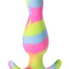 Avant Kaleido Lime Silicone Anal Plug - Multicolor