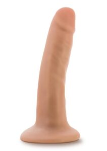 Dr. Skin Plus Gold Collection Posable Dildo 5in - Vanilla