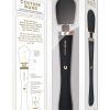 Bodywand Couture Rechargeable Silicone Wand Massager - Black/Rose Gold