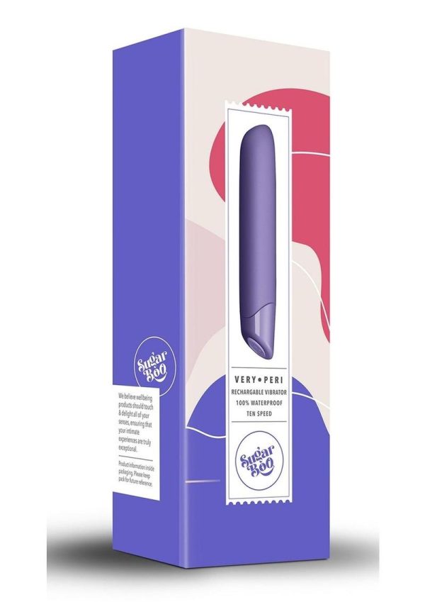 SugarBoo Very Peri Rechargeable Vibrator - Blue