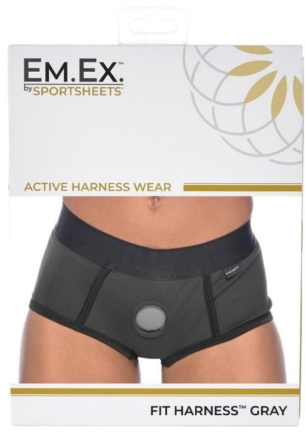 EM EX Fit Harness - XLarge - Gray