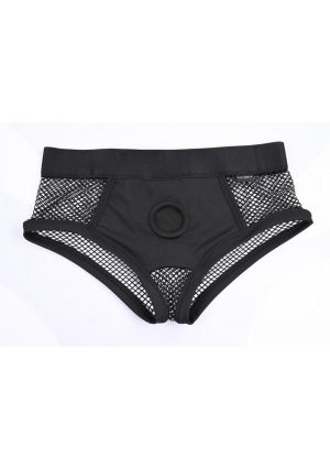 EM EX Fit Harness Fishnet - Medium - Black