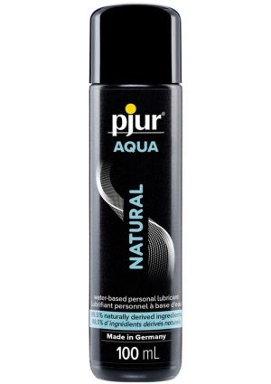 Pjur Aqua Natural Water Based Lubricant 3.4oz