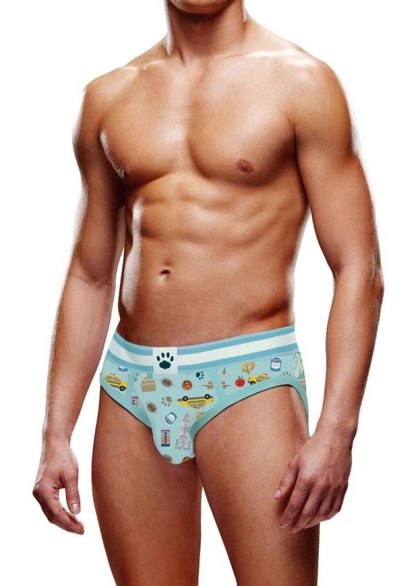 Prowler NYC Brief - Medium - Blue/White