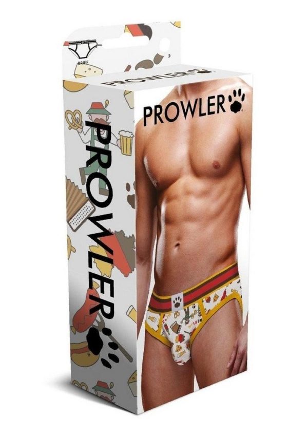 Prowler Berlin Brief - Medium - White/Orange