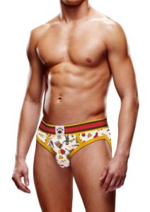 Prowler Berlin Brief - Medium - White/Orange