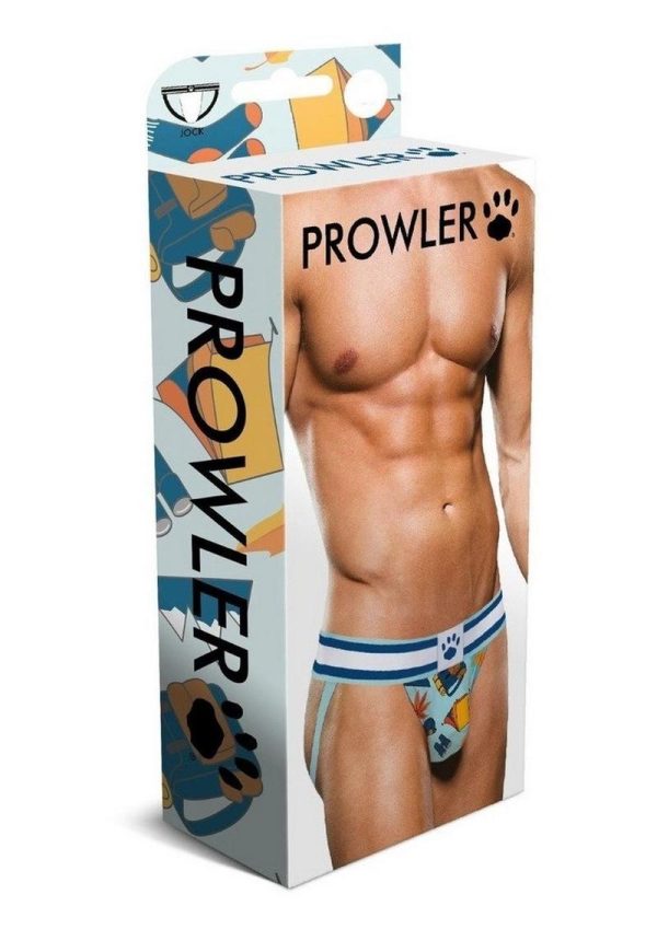 Prowler Autumn Scene Jock - XSmall - Blue/Orange