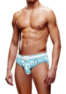 Prowler Winter Animals Brief - XLarge - Blue/White