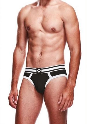 Prowler Black/White Brief - Large