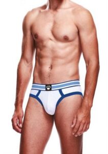 Prowler White/Blue Brief - Small