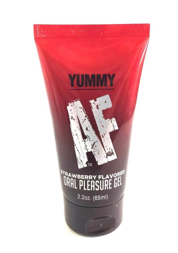 Yummy AF Oral Pleasure Flavored Gel 2.2oz - Strawberry