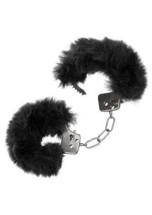 Ultra Fluffy Furry Cuffs - Black