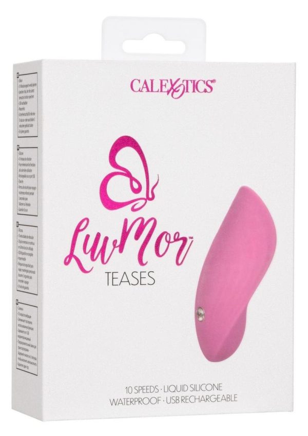 LuvMor Teases Rechargeable Silicone Vibrator - Pink