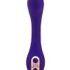 Nu Sensuelle Libi Flexible Rechargeable Silicone G-Spot Vibrator - Deep Purple