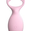 ME YOU US Wild Pleasure Antlers Vibrating Rechargeable Silicone Stimulator - Pink