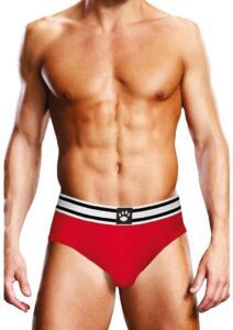 Prowler Red/White Open Brief - XLarge