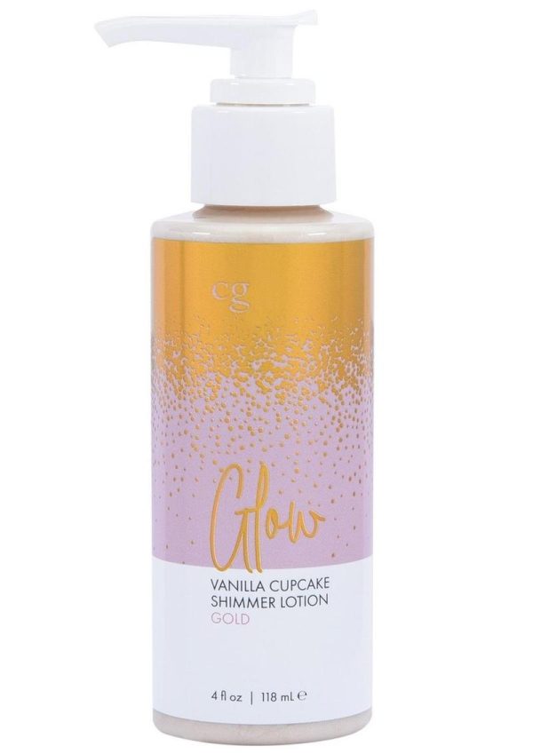 CG Glow Vanilla Cupcake Fragranced Shimmer Lotion - Gold